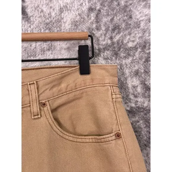 Vintage Levis Jeans 32 in x 33 in Mens 501 XX Made USA Khaki Brown Denim